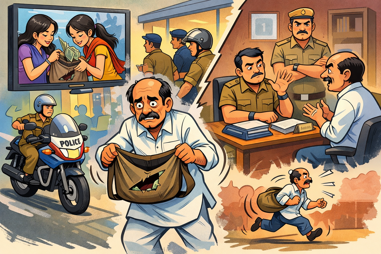 सीसीटीवी में वारदात, फिर भी मुकदमा दर्ज नहीं— पीड़ित न्याय के लिए पुलिस के चक्कर काटने को मजबूर