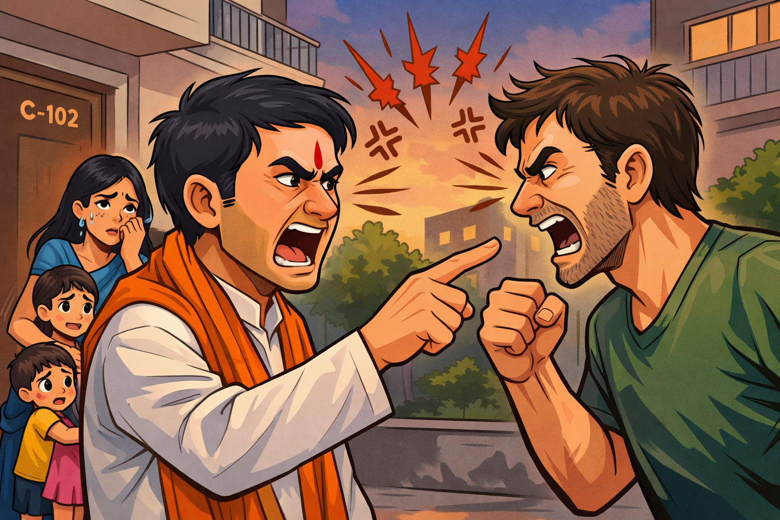 बांके बिहारी के सेवायत शशांक ने दर्ज कराया मुकदमा, पत्नी-बच्चों से अभद्रता और जान से मारने की धमकी का आरोप