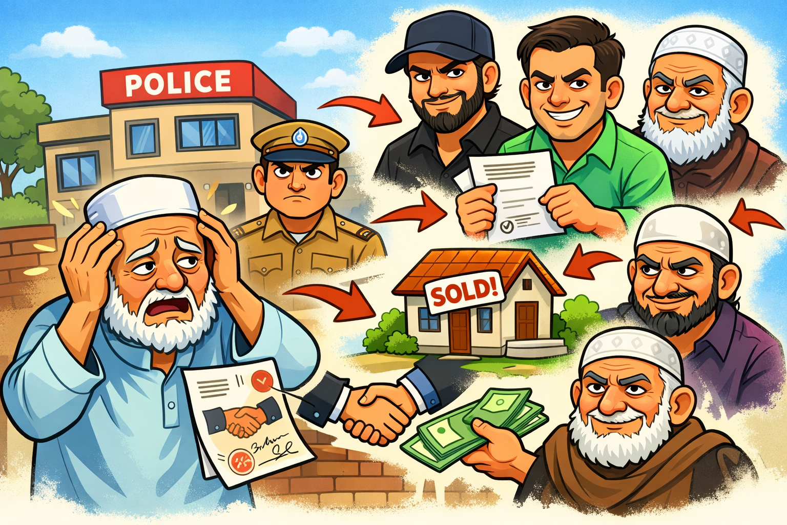 वृंदावन में मकान हड़पने की साजिश का खुलासा, आधा दर्जन आरोपी नामजद